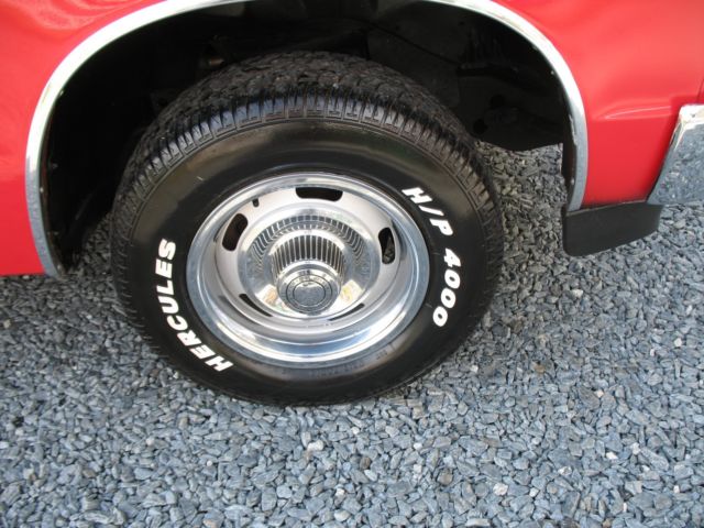 1988 Red Chevrolet C-10 PICK UP TRUCK
