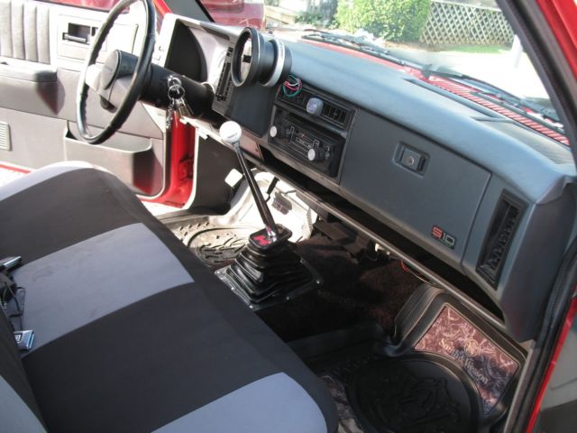 1988 Red Chevrolet C-10 PICK UP TRUCK