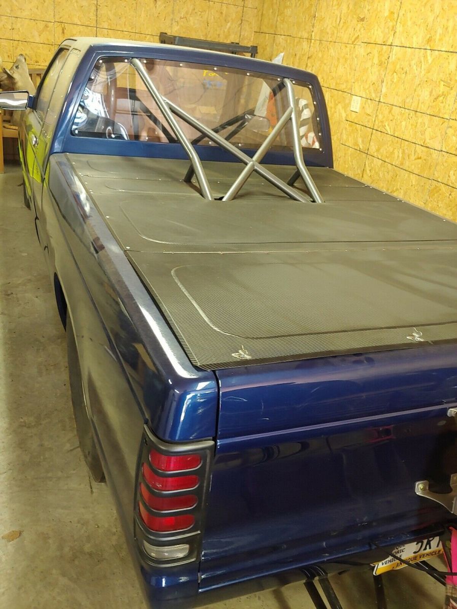 1988 Blue Chevrolet S10 Pickup