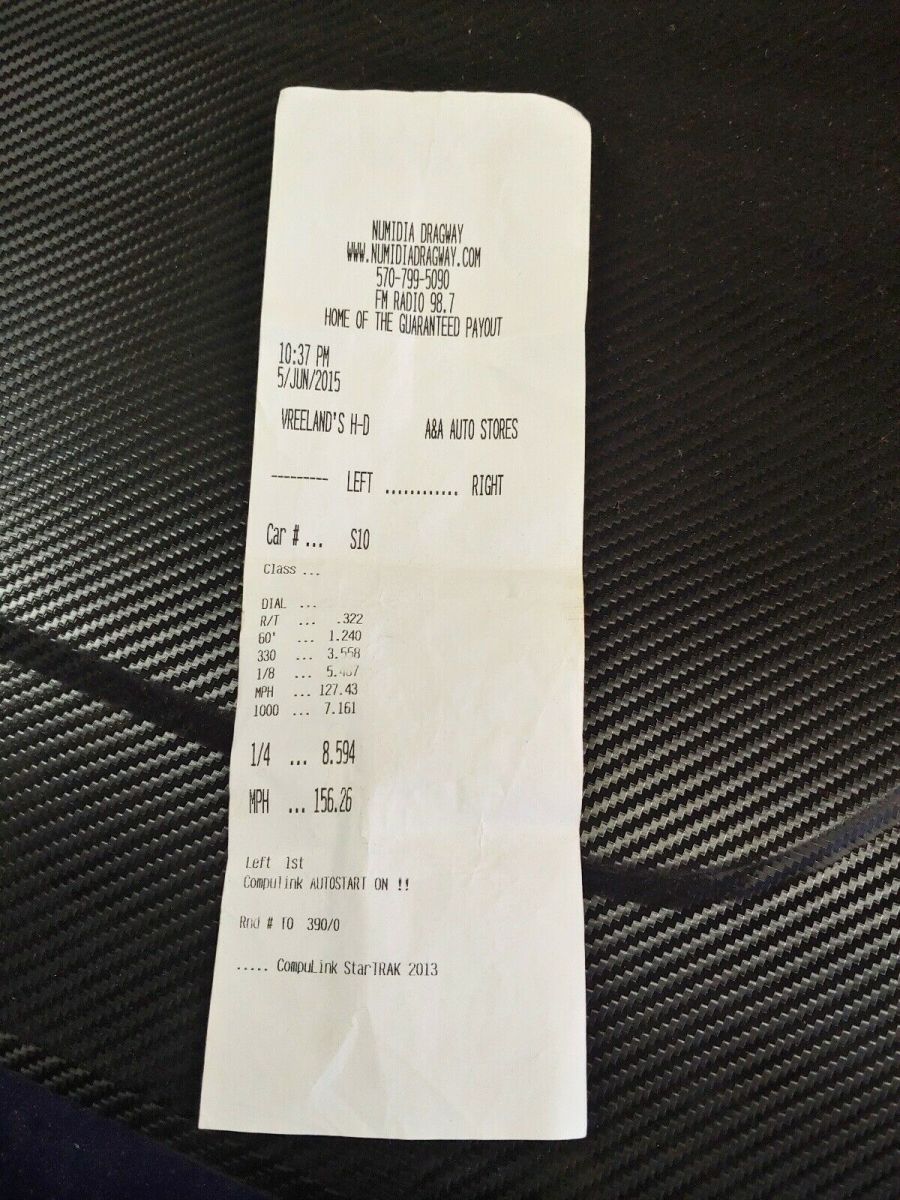 1988 Blue Chevrolet S10 Pickup