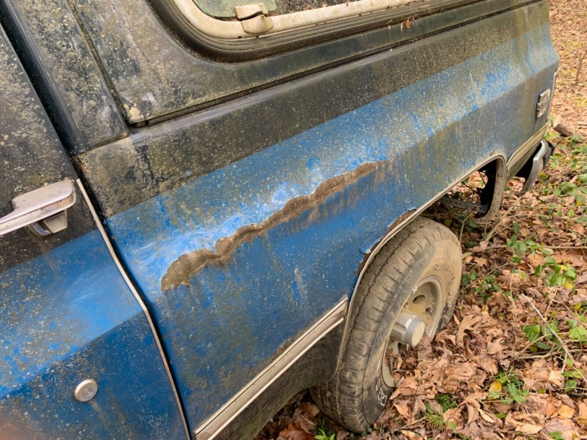 1988 Blue Chevrolet Silverado 1500