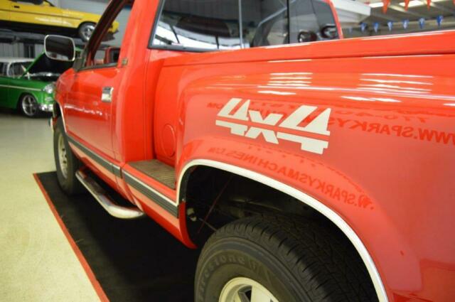 1988 Red Chevrolet Silverado 1500