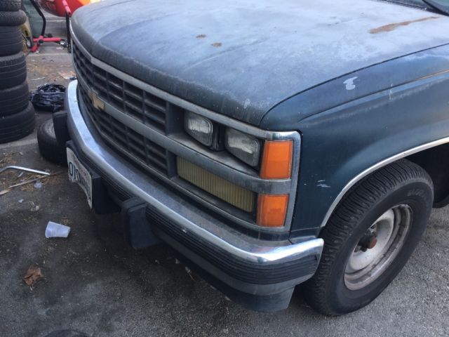 1988 Blue Chevrolet C/K Pickup 1500 Standard Cab Pickup