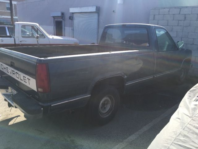 1988 Blue Chevrolet C/K Pickup 1500 Standard Cab Pickup