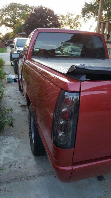 1988 Burgundy Chevrolet Silverado 1500 Standard Cab Pickup