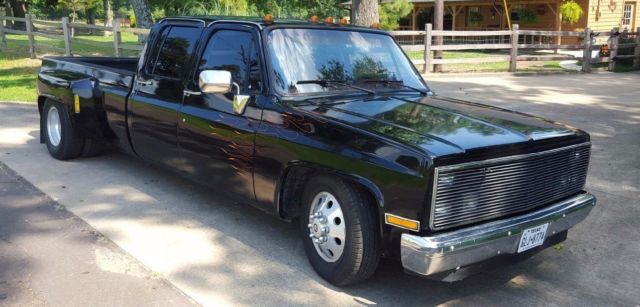 1988 Black Chevrolet Other Pickups Crew Cab Pickup
