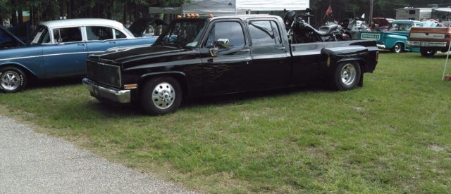 1988 Black Chevrolet Other Pickups Crew Cab Pickup