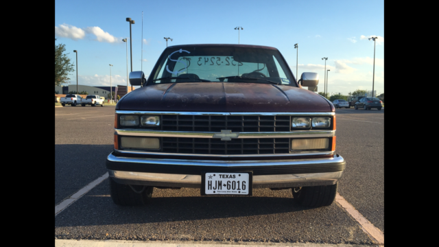 1988 Burgundy Chevrolet Other Pickups Standard Cab Pickup