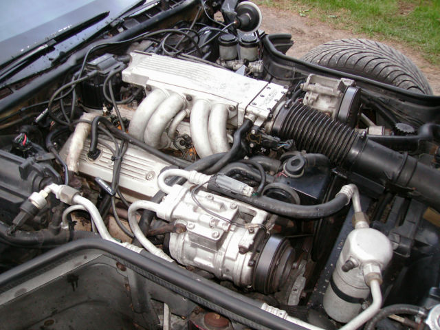 1988 Red Chevrolet Corvette Coupe