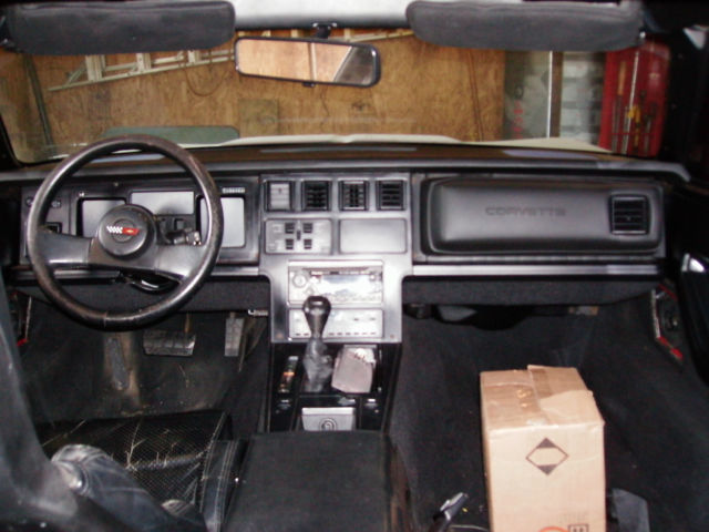 1988 Red Chevrolet Corvette Coupe
