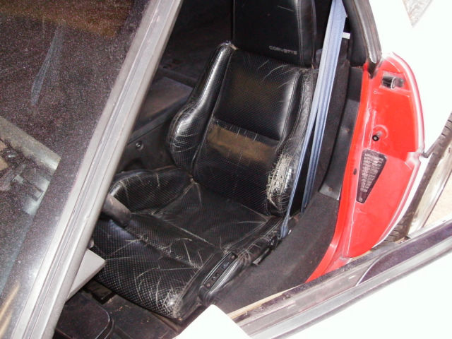 1988 Red Chevrolet Corvette Coupe