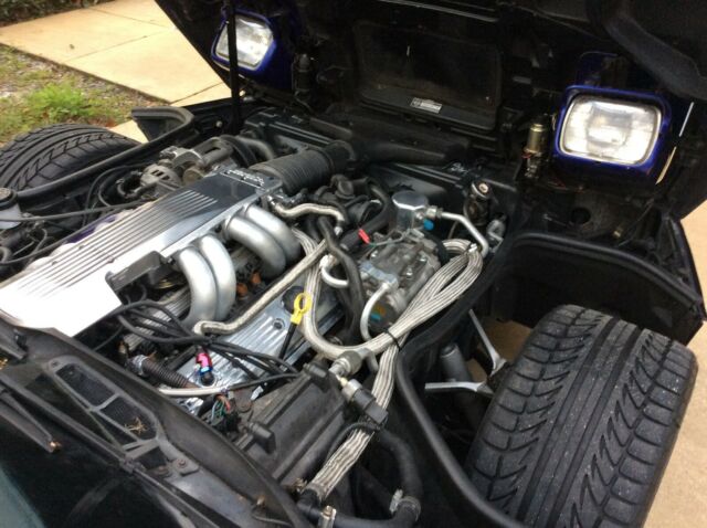 1988 purple Chevrolet Corvette