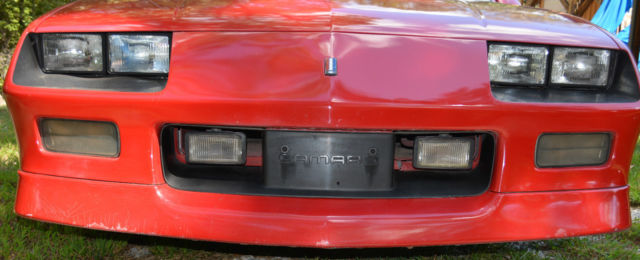 1988 Black Chevrolet Camaro Coupe