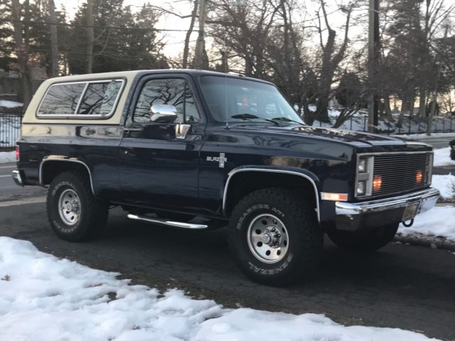 1988 Blue Chevrolet Blazer SUV