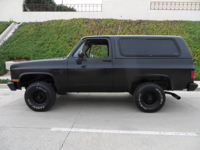 1988 Black Chevrolet Blazer