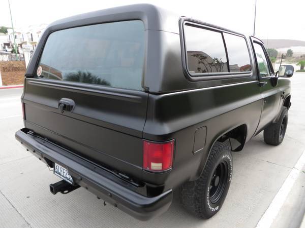 1988 Black Chevrolet Blazer