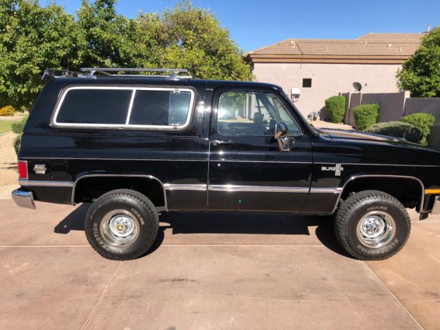 1988 Black Chevrolet Blazer