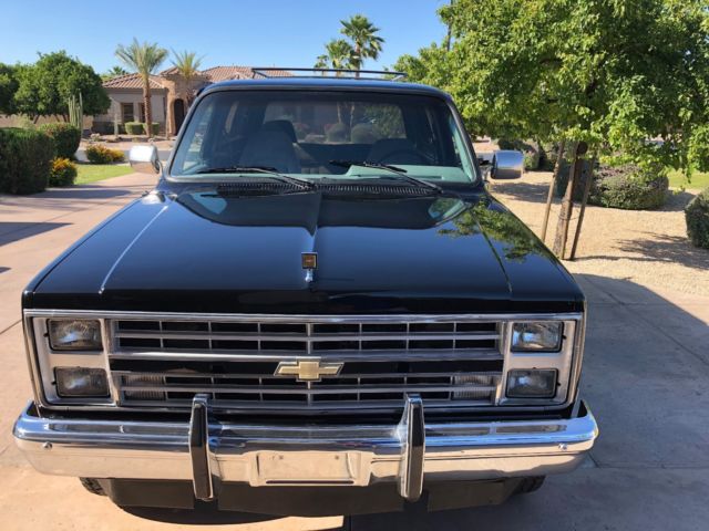 1988 Black Chevrolet Blazer