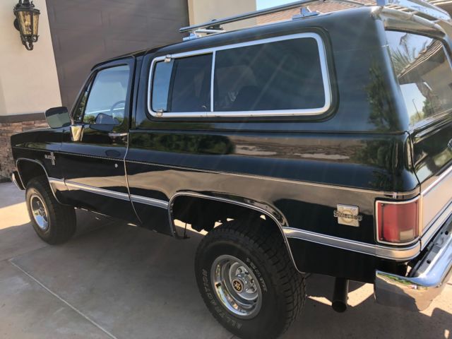 1988 Black Chevrolet Blazer