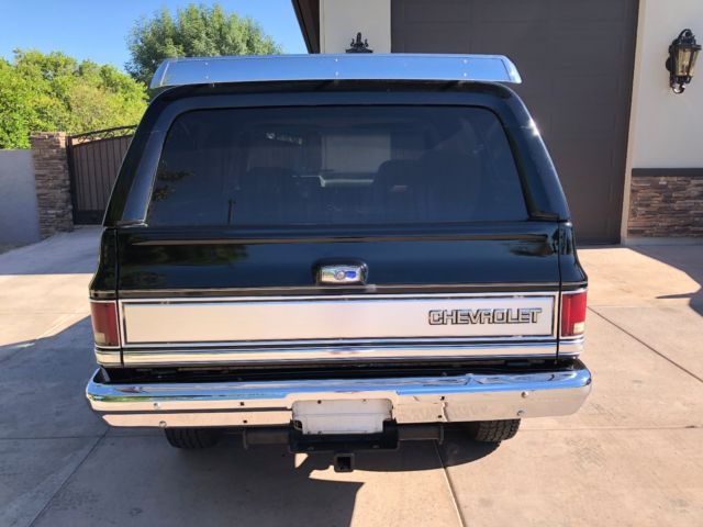 1988 Black Chevrolet Blazer