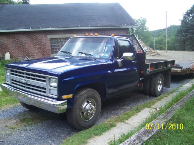 1988 Blue Chevrolet Other Pickups Standard Cab Pickup