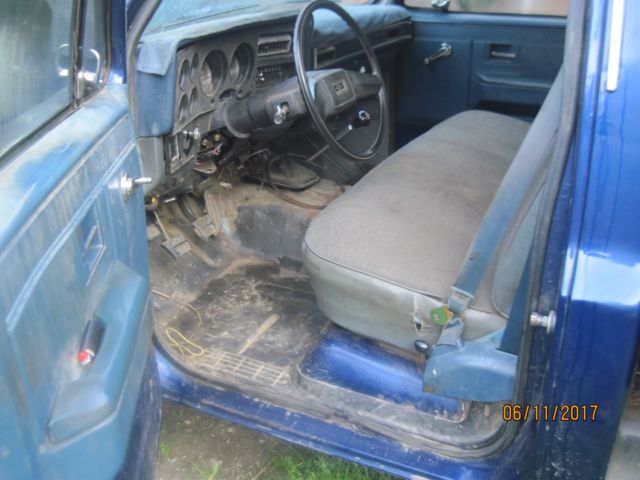 1988 Blue Chevrolet Other Pickups Standard Cab Pickup