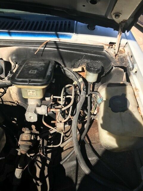 1988 White Chevrolet S-10 Standard Cab Pickup