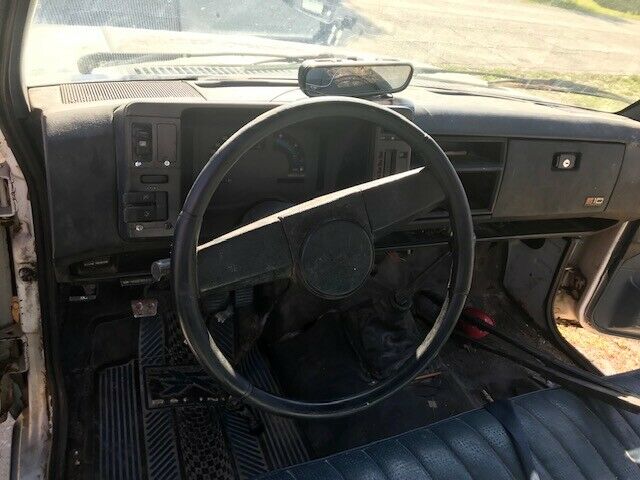 1988 White Chevrolet S-10 Standard Cab Pickup