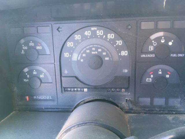 1988 Blue Chevrolet Silverado 1500 2 door 4x4