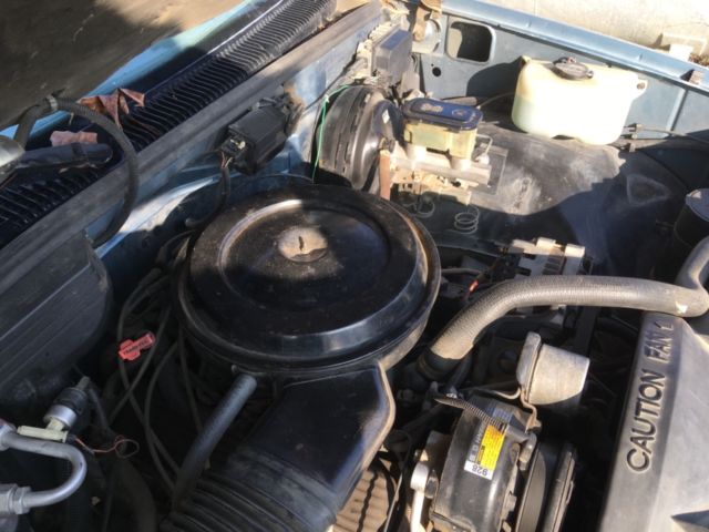 1988 Blue Chevrolet Silverado 1500 2 door 4x4