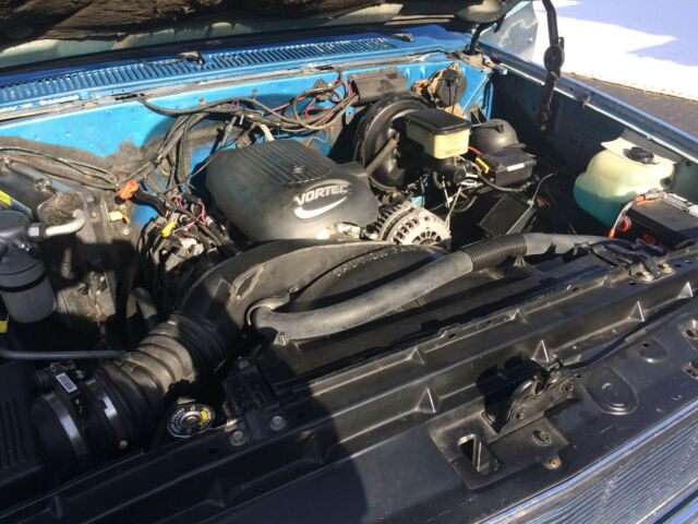 1988 Blue Chevrolet Suburban