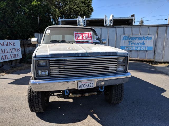 1988 Gray Chevrolet Suburban SUV