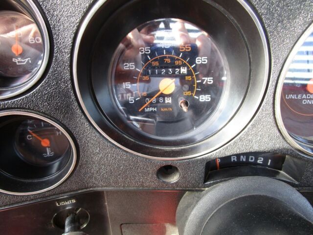 1988 red Chevrolet C-10 Standard Cab Pickup