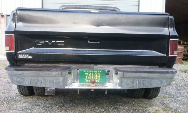 1988 Black Chevrolet Silverado 3500 Crew Cab Pickup