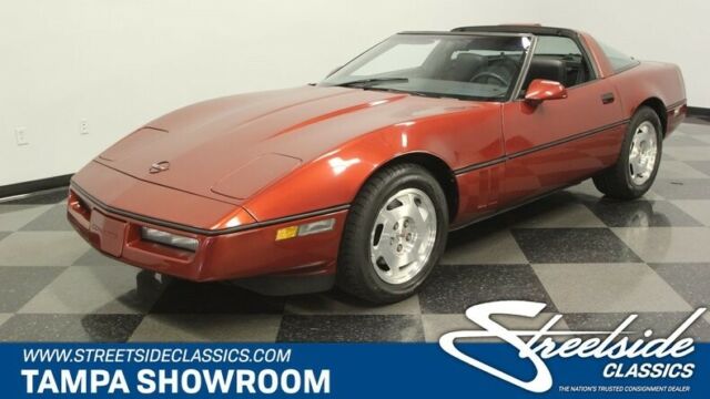1988 Red Chevrolet Corvette Coupe