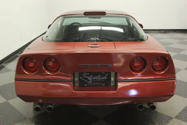 1988 Red Chevrolet Corvette Coupe