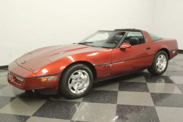1988 Red Chevrolet Corvette Coupe