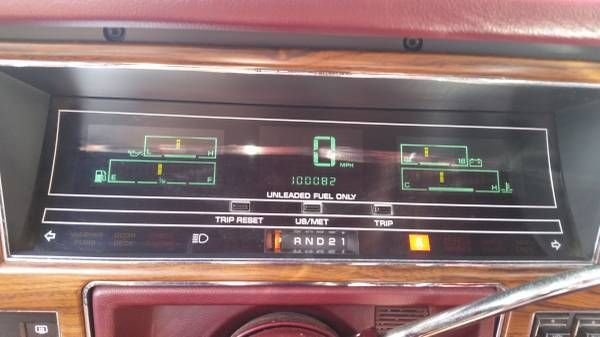 1988 Red Chrysler New Yorker Sedan