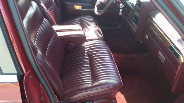 1988 Red Chrysler New Yorker Sedan