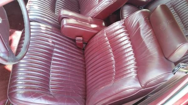 1988 Red Chrysler New Yorker Sedan