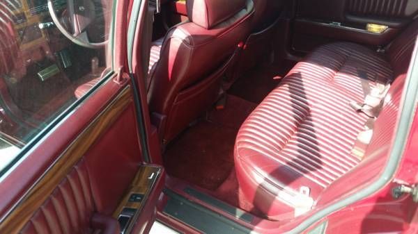 1988 Red Chrysler New Yorker Sedan