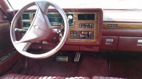 1988 Red Chrysler New Yorker Sedan