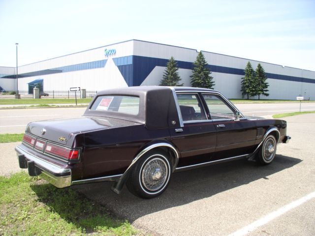 1988 Black Cherry Chrysler New Yorker