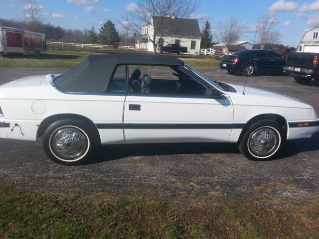 1988 Dark Gray Chrysler LeBaron Sedan