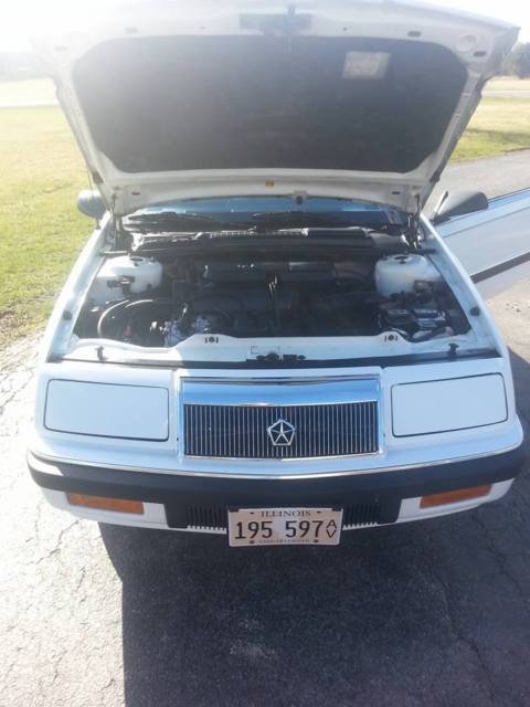 1988 Dark Gray Chrysler LeBaron Sedan