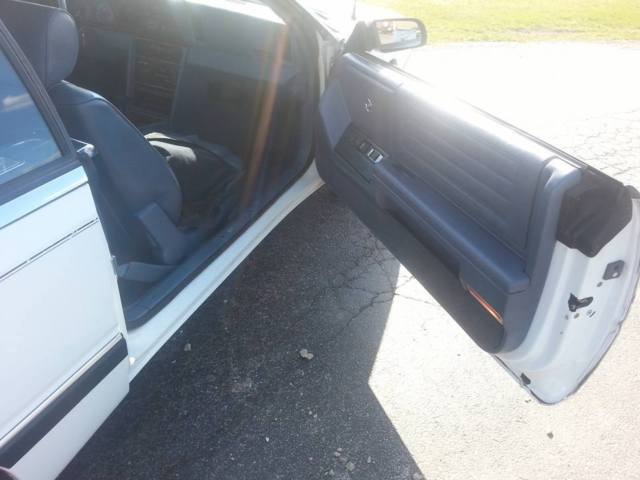 1988 Dark Gray Chrysler LeBaron Sedan