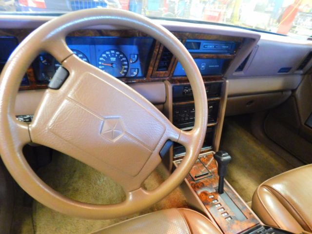 1988 Tan Chrysler LeBaron Convertible