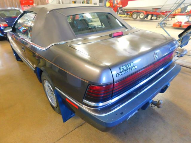 1988 Tan Chrysler LeBaron Convertible