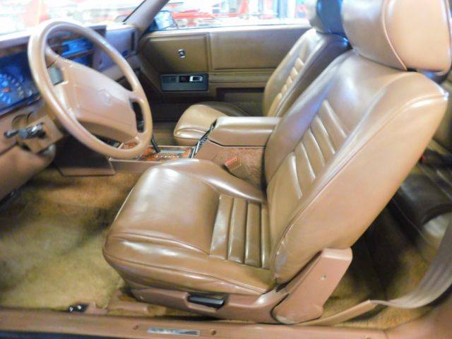 1988 Tan Chrysler LeBaron Convertible