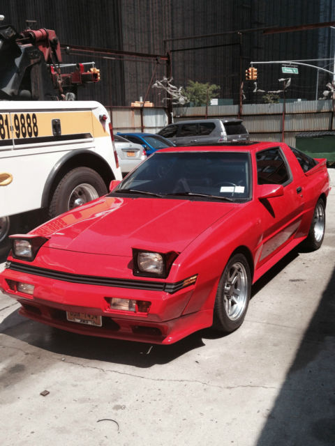 1988 Red Chrysler Conquest / Starion Coupe